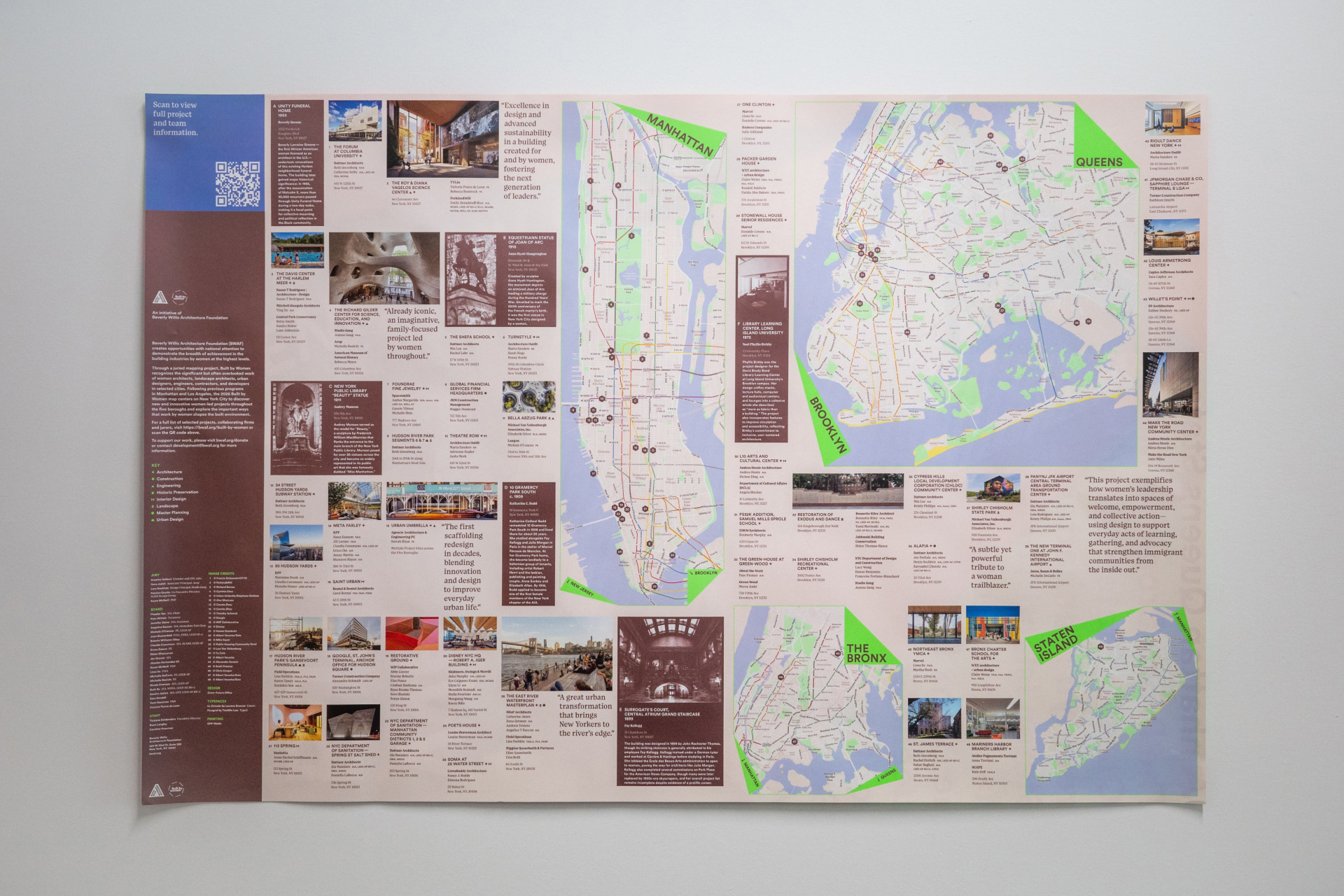 2026 Built by Women Map Launches, Highlighting 50+ Women-Led Projects Across New York City